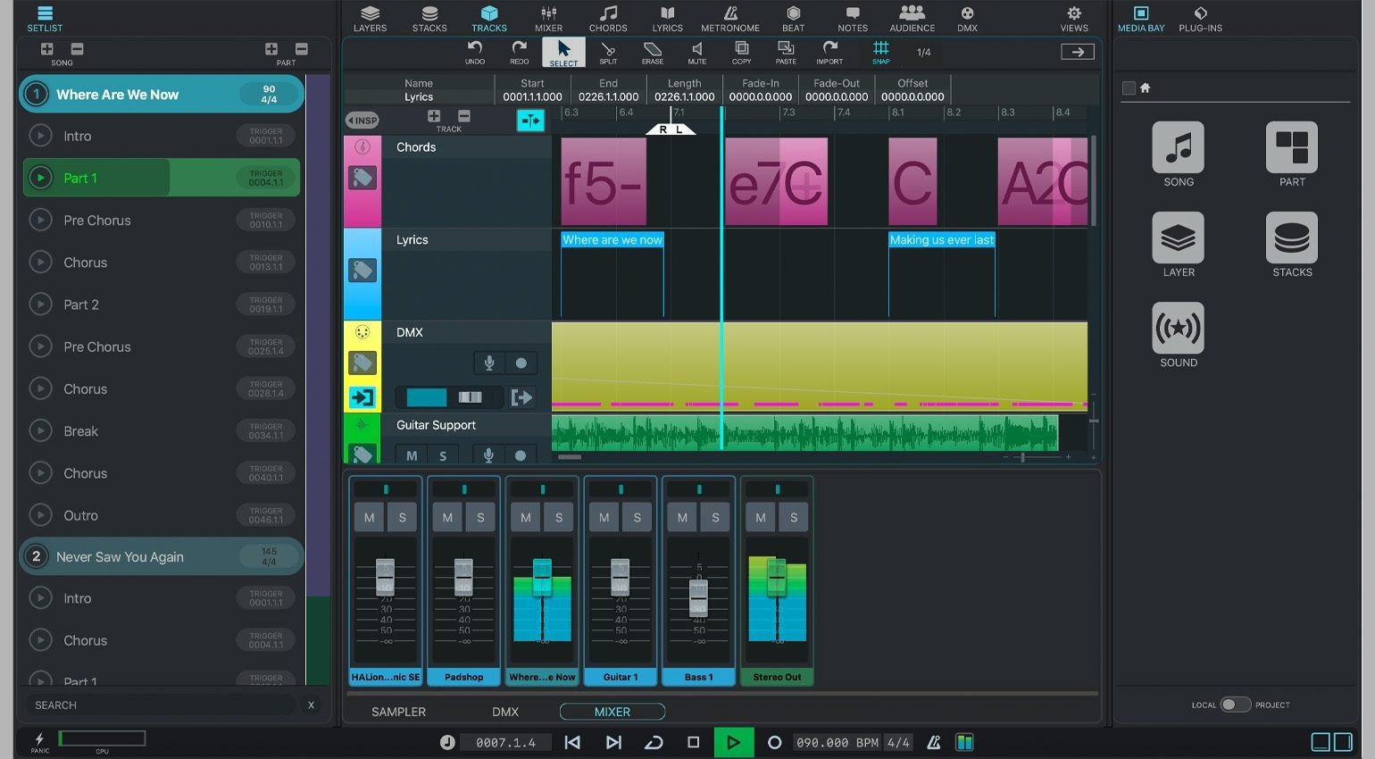 Steinberg VST Live Pro screenshot 4